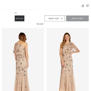 Brand new Adrianna Papell gown - Size 4